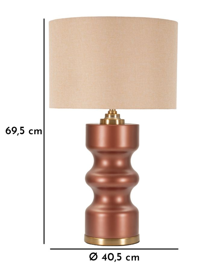 Veioză Mauro Ferretti Rosenthal, Maro/Auriu, Ø40 cm