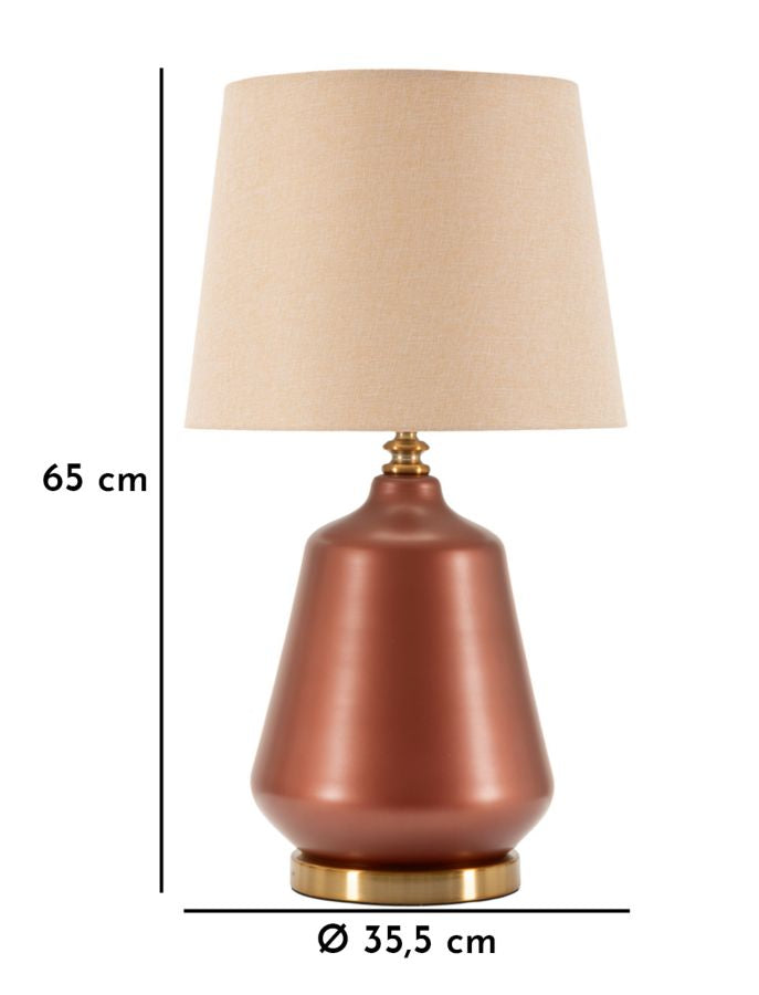 Veioză Mauro Ferretti Rosenthal, Maro/Auriu, Ø36 cm, L:36cm