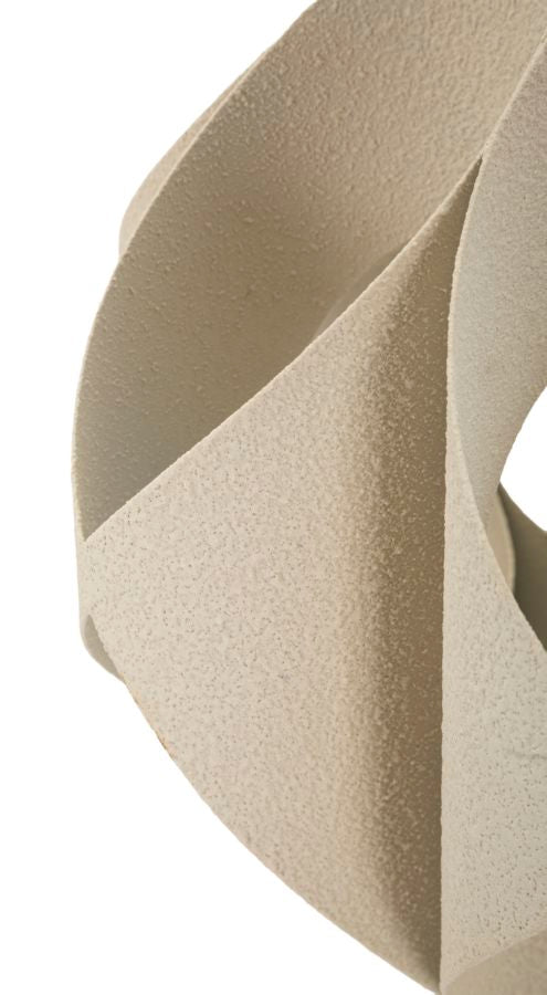 Veioză Mauro Ferretti Space, Crem, Ø28 cm