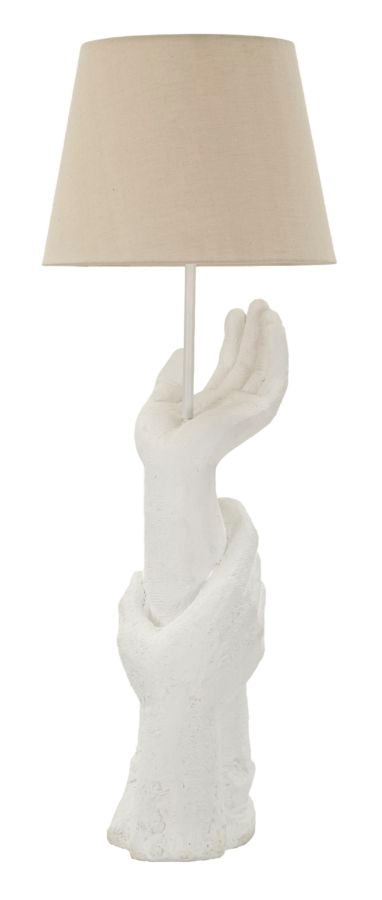 Veioză Mauro Ferretti Life, Alb, Ø35 cm