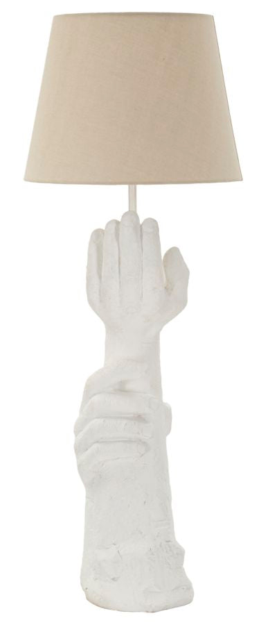 Veioză Mauro Ferretti Life, Alb, Ø35 cm