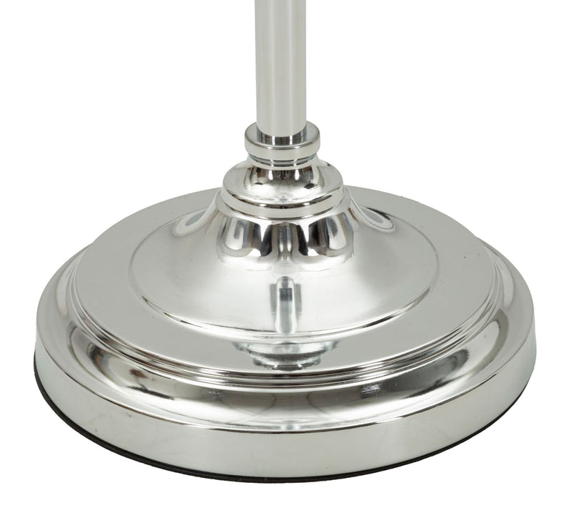 Lampadar Mauro Ferretti Kody, Argintiu/Alb, Ø40 cm