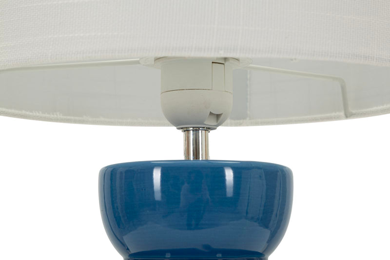 Veioză Mauro Ferretti Torr Blu, Albastru/Alb, Ø25 cm