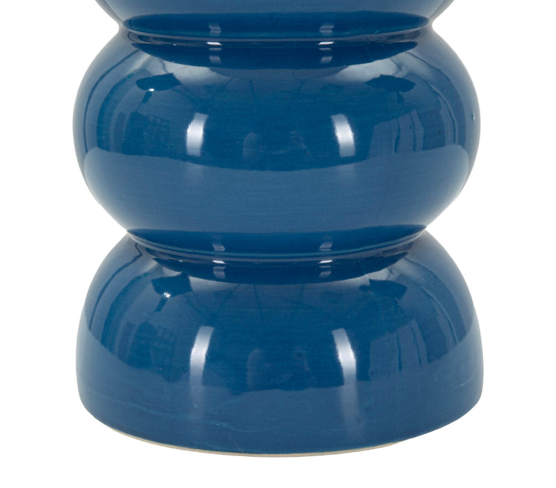 Veioză Mauro Ferretti Torr Blu, Albastru/Alb, Ø25 cm