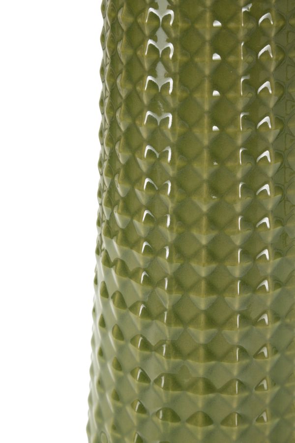 Veioză Mauro Ferretti Gliss, Verde/Alb, Ø30 cm