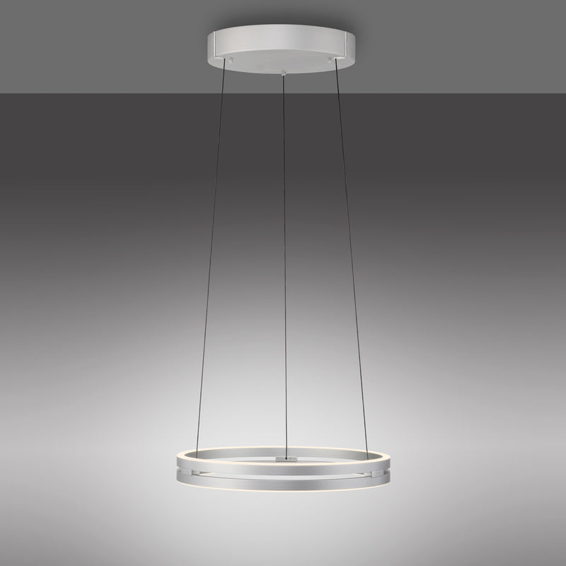 Lustra Paul Neuhaus PURE E-LOOP 2xLED Aluminiu