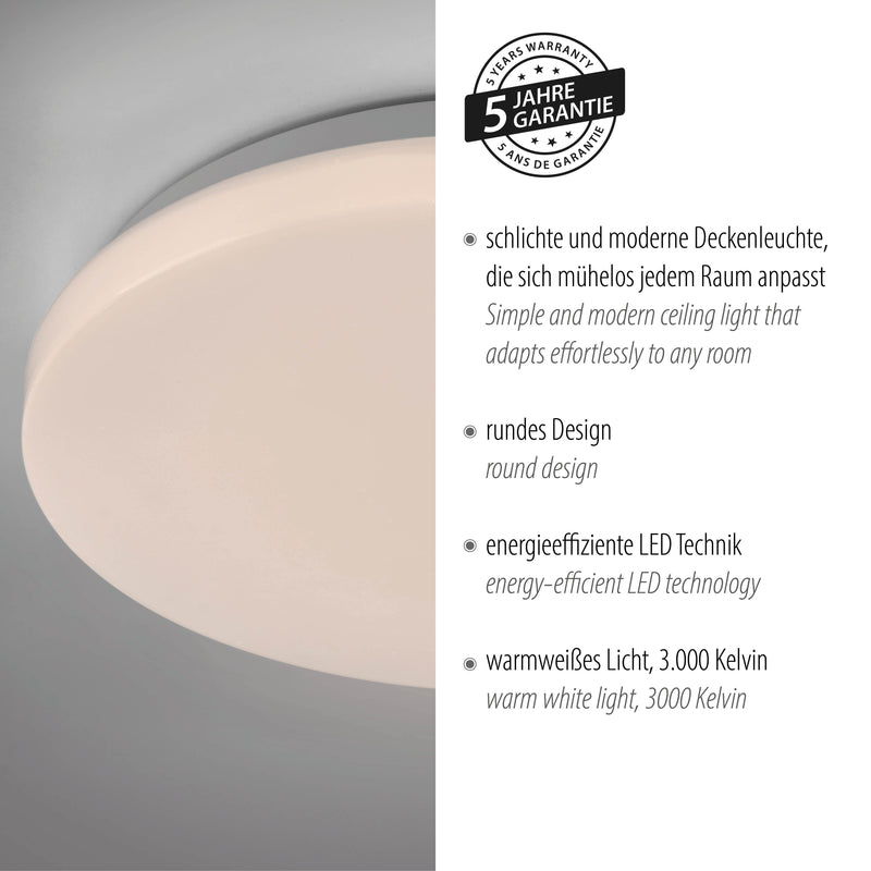 Plafoniera Paul Neuhaus URANUS LED Alb