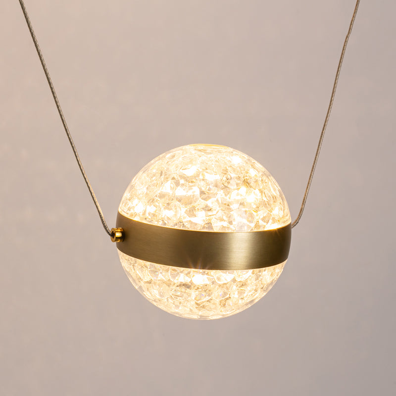 Plafoniera Zuma Line TURKAN LED Auriu