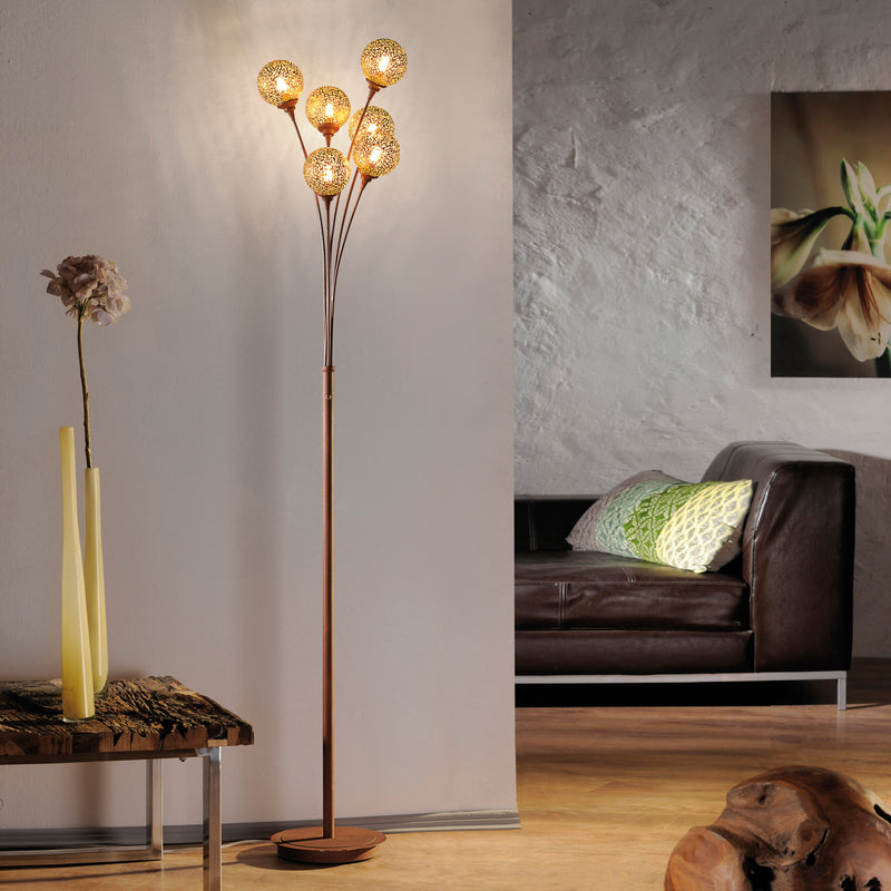 Lampadar Paul Neuhaus GRETA 6xG9 Rugina