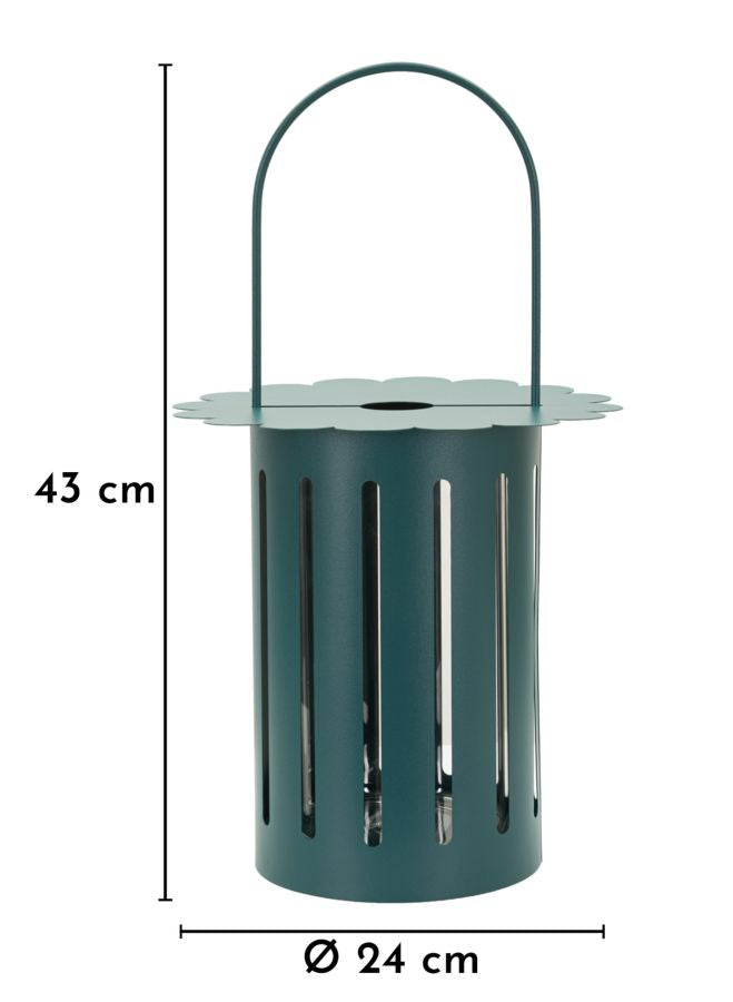 Felinar Mauro Ferretti Saturn, Teal, Ø24 cm