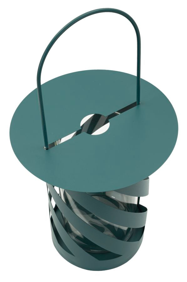 Felinar Mauro Ferretti Twist Saturn, Teal, Ø23 cm