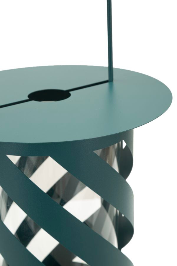 Felinar Mauro Ferretti Twist Saturn, Teal, Ø23 cm
