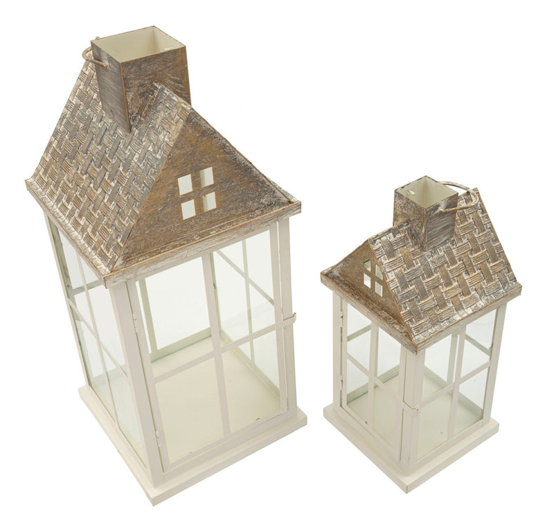 Felinar Mauro Ferretti Home 2, Alb/Gri, 24x55 cm