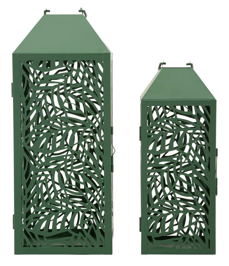 Felinar Mauro Ferretti Carving, Verde, 18x44 cm