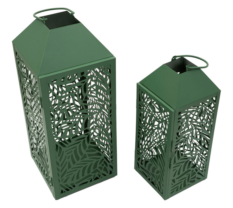 Felinar Mauro Ferretti Carving, Verde, 18x44 cm