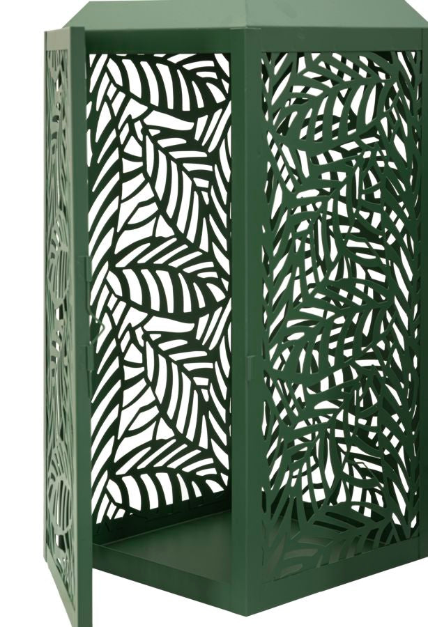 Felinar Mauro Ferretti Carving, Verde, 18x44 cm