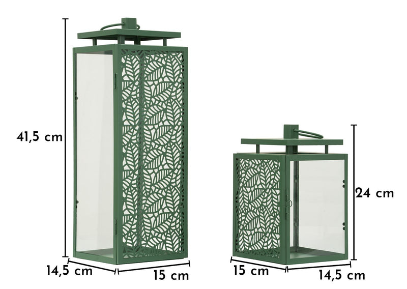 Felinar Mauro Ferretti Hall, Verde, 15x42 cm