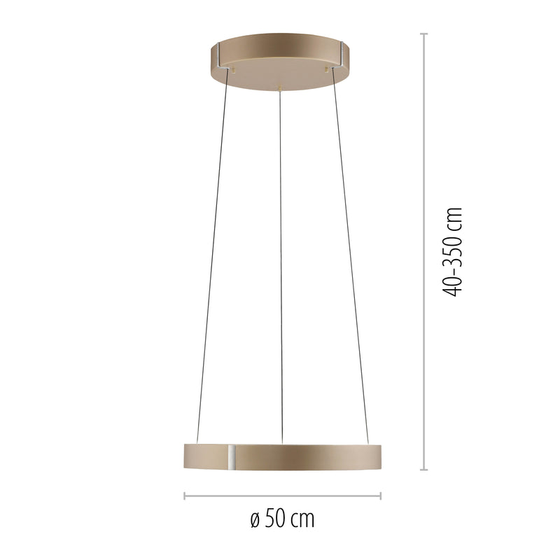 Lustra Paul Neuhaus PURE E-CLIPSE 2xLED Maro