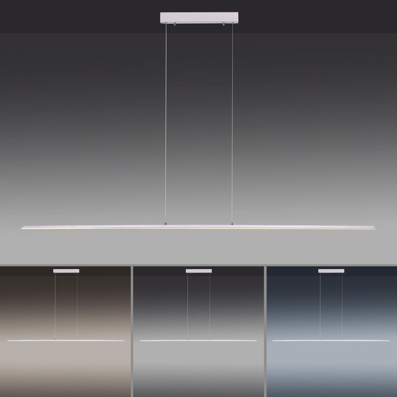 Lustra Paul Neuhaus PURE-LITE LED Argintiu