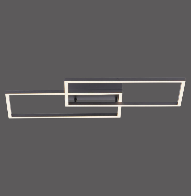 Plafoniera Paul Neuhaus IVEN 2xLED Negru