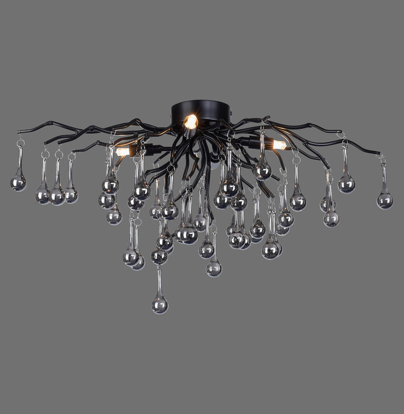 Plafoniera Paul Neuhaus ICICLE 4xG9 Negru