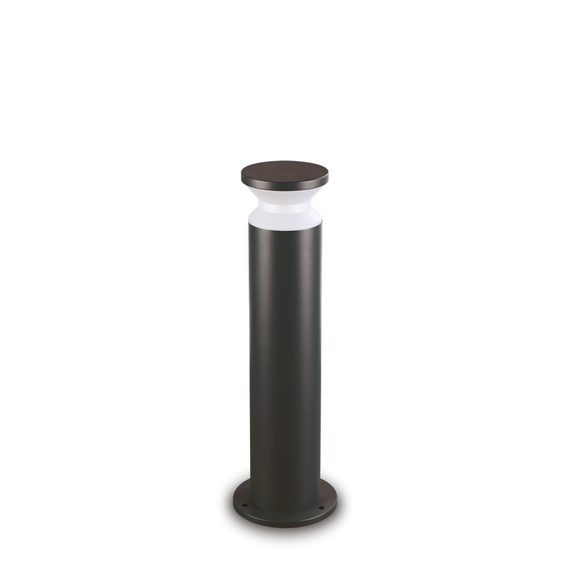 Lampadar Ideal Lux Torre, Negru, 1xE27, Ø18 cm, H60 cm