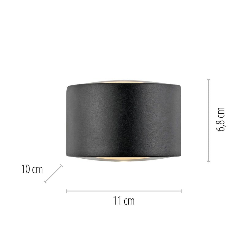 Aplica Paul Neuhaus CARLA 2xLED Antracit