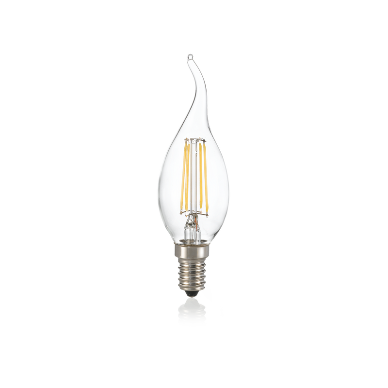 Bec Ideal Lux Lampadine E14, Transparent, 0xE14, Ø3.5 cm, H11.5 cm