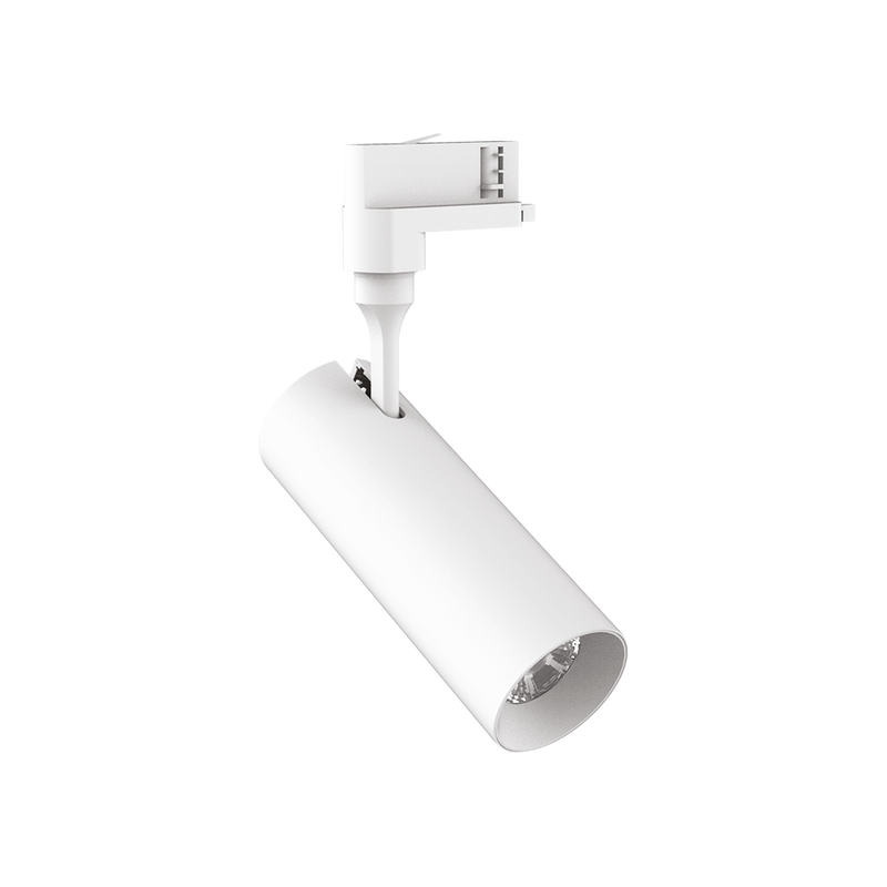 Proiector pe Șină Ideal Lux Smile, Alb, LED, Ø6.6 cm