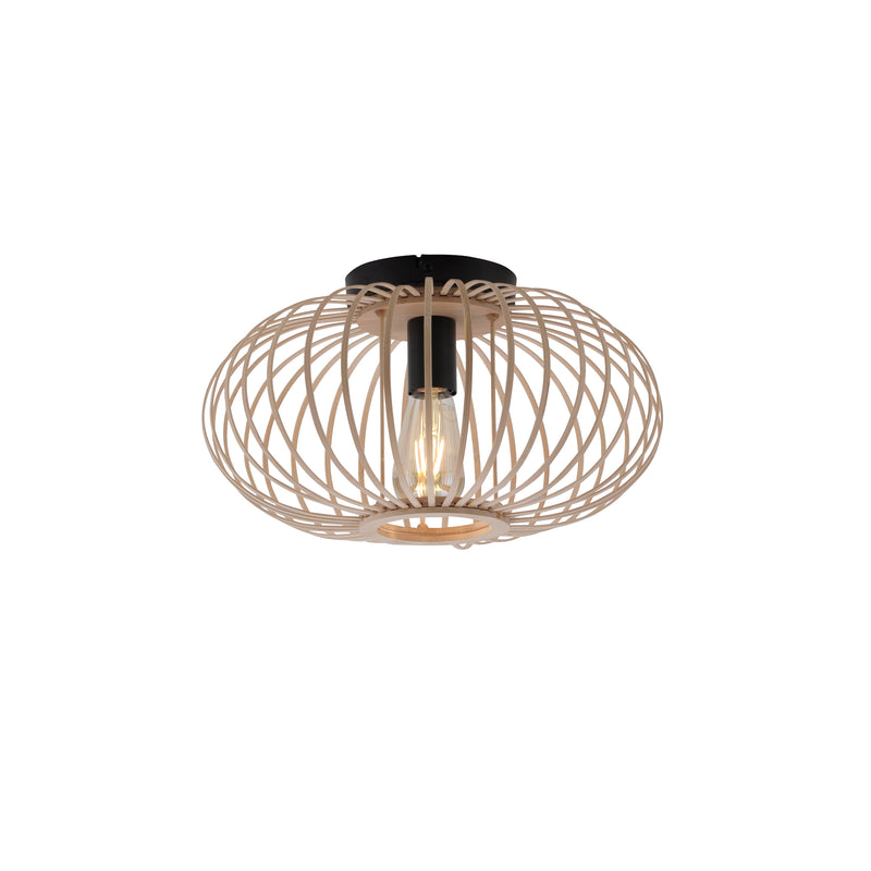 Plafoniera Zuma Line RACOON 1xE27 Lemn Natural