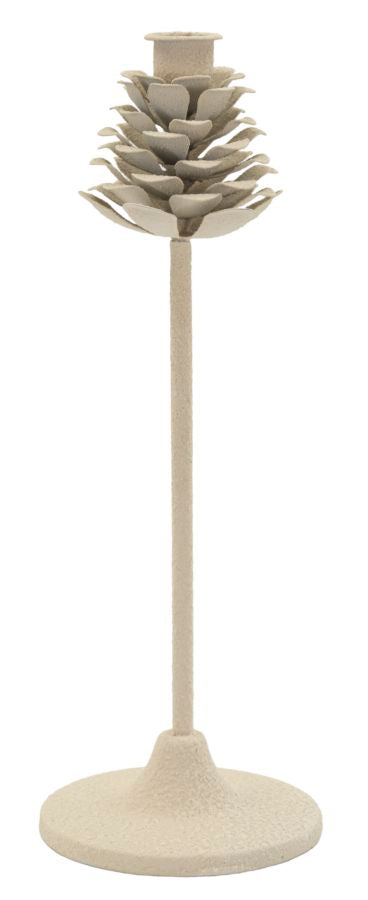 Suport Lumânări Mauro Ferretti Dune Pigna 11,, Crem, 12x34 cm