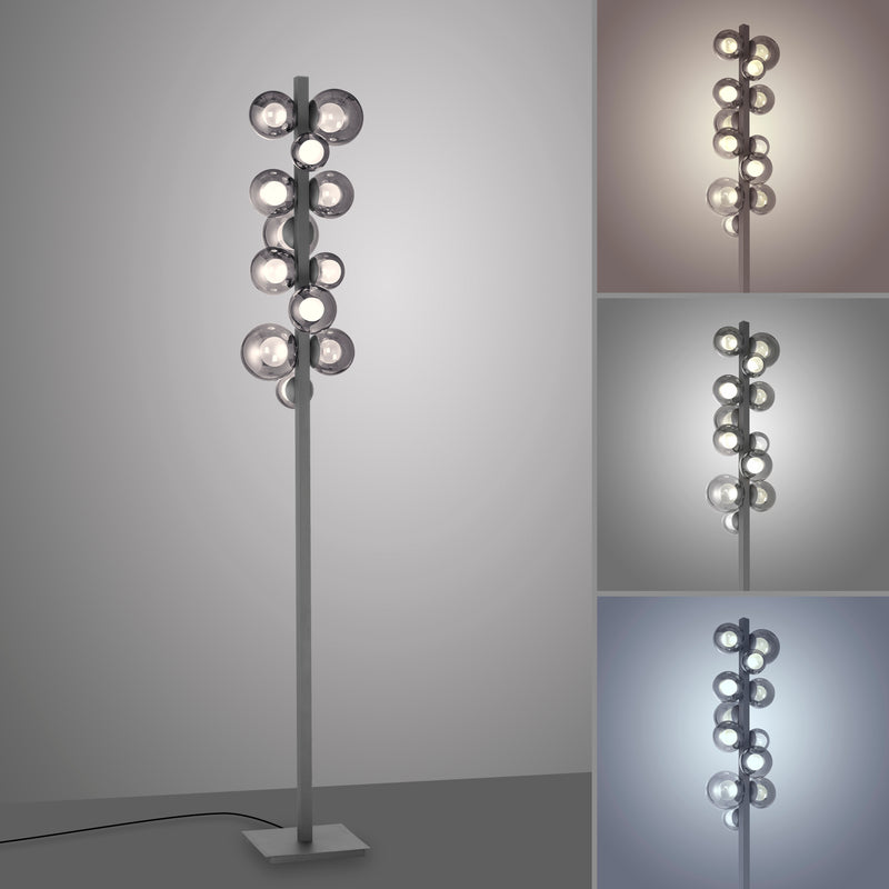 Lampadar Paul Neuhaus 12xLED Gri