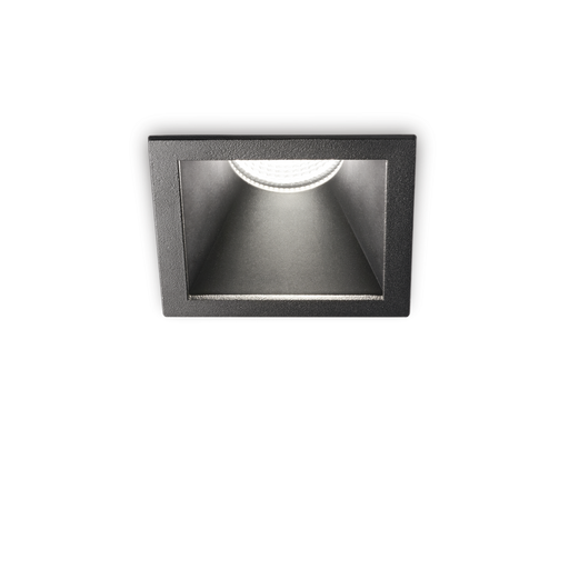 Spot Încastrat Ideal Lux Game, Negru, LED, Ø8.4 cm