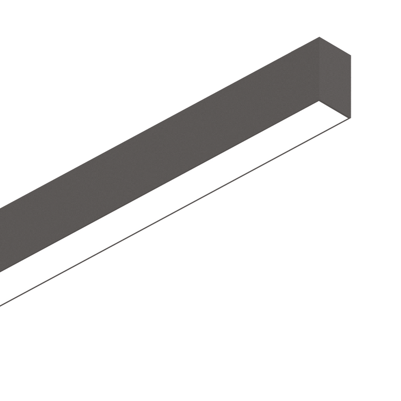 Profil LED Ideal Lux Fluo, Negru, LED, Ø120.5 cm, 27W
