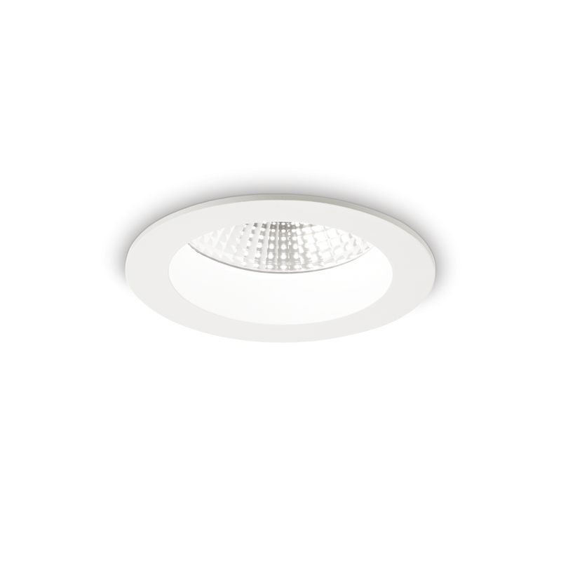 Spot Încastrat Ideal Lux Basic, Alb, LED, Ø10.3 cm, 10.5W