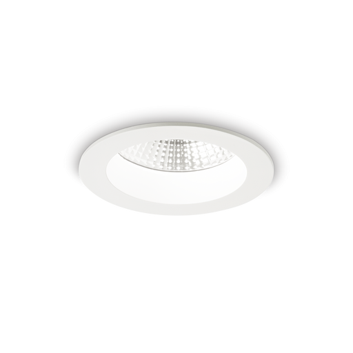 Spot Încastrat Ideal Lux Basic, Alb, LED, Ø10.3 cm, 10.5W