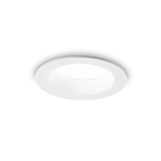 Spot Încastrat Ideal Lux Basic, Alb, LED, Ø10.3 cm, 10W