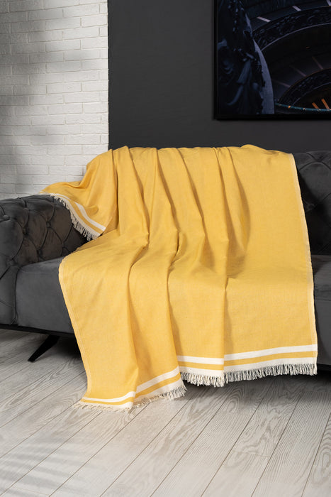 Pled Asi Home Alinda - Mustard (170 x 230) Bumbac 170X230 cm