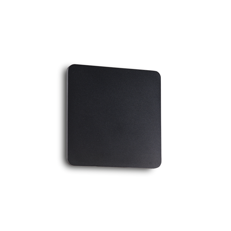Aplica COVER Ideal Lux, LED 9,5W, Square, Negru