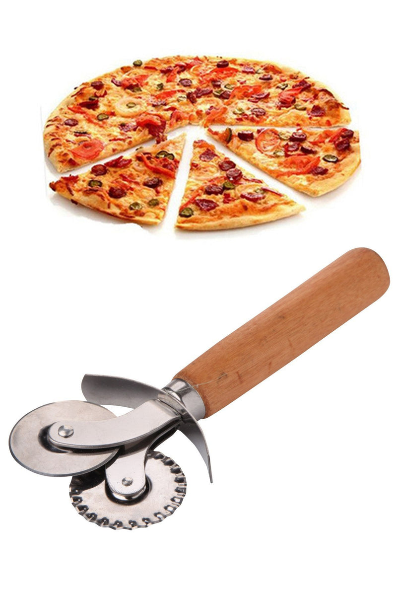 Taietor de Pizza Asi Home BLS-PZC-02 Otel 7X15 cm