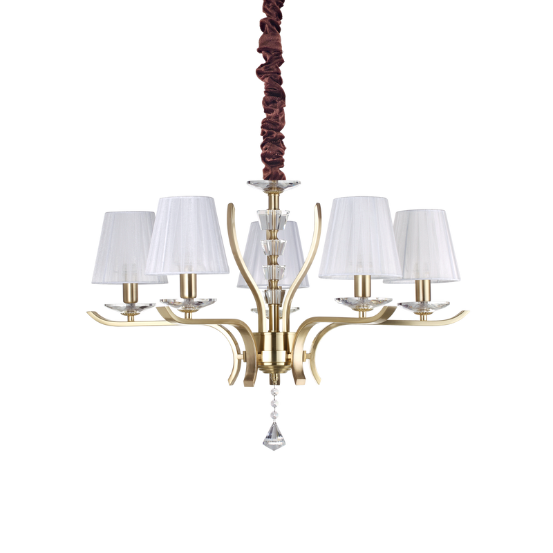 Lustra PEGASO Ideal Lux, E14 max 5 x 28W, SP5, Alama