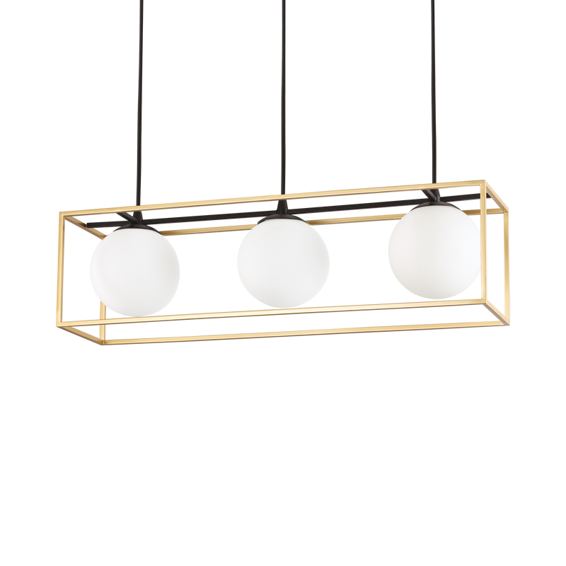 Lustra LINGOTTO Ideal Lux, E14 max 3 x 28W, Alama