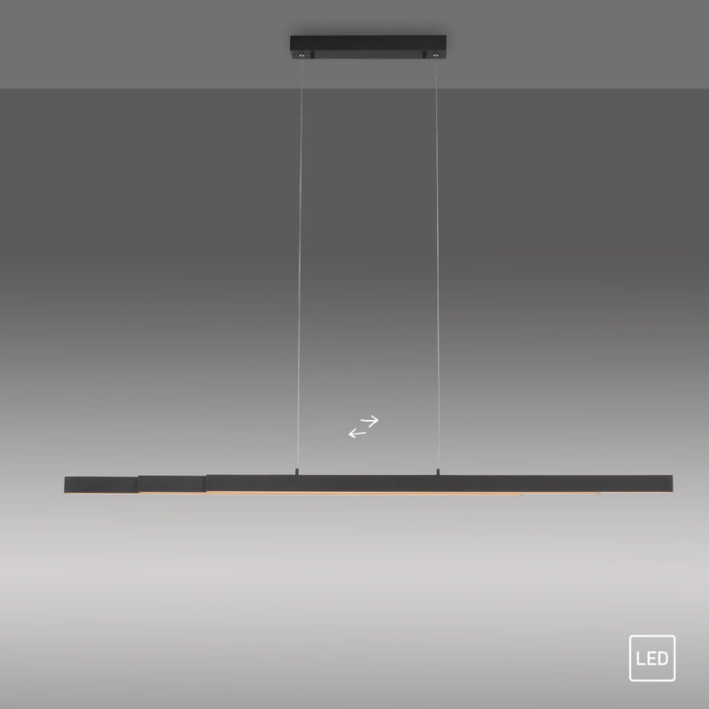 Lustra Zuma Line LUZI 3xLED Antracit