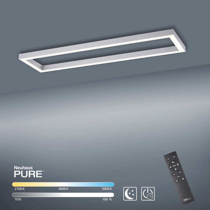 Plafoniera Paul Neuhaus PURE-LINES LED Aluminiu
