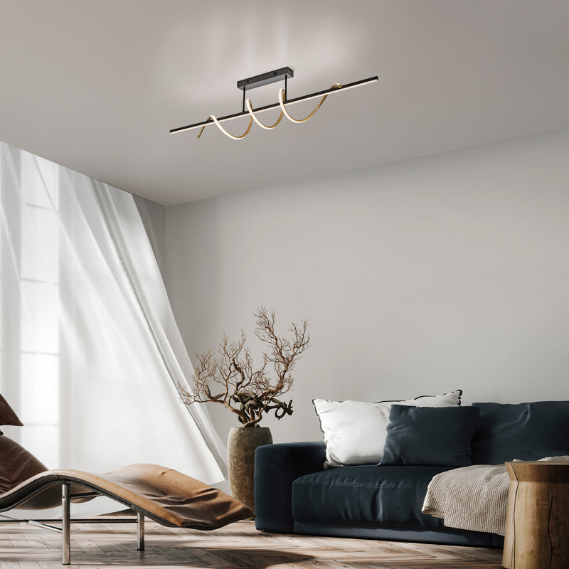 Plafoniera Paul Neuhaus EMANDA LED Negru
