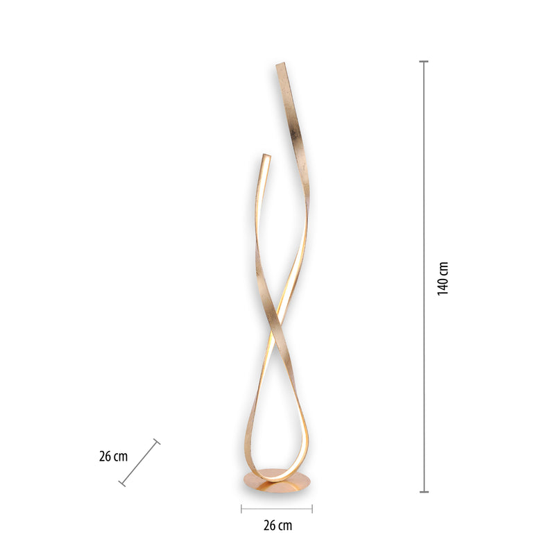 Lampadar Paul Neuhaus LINDA LED Auriu