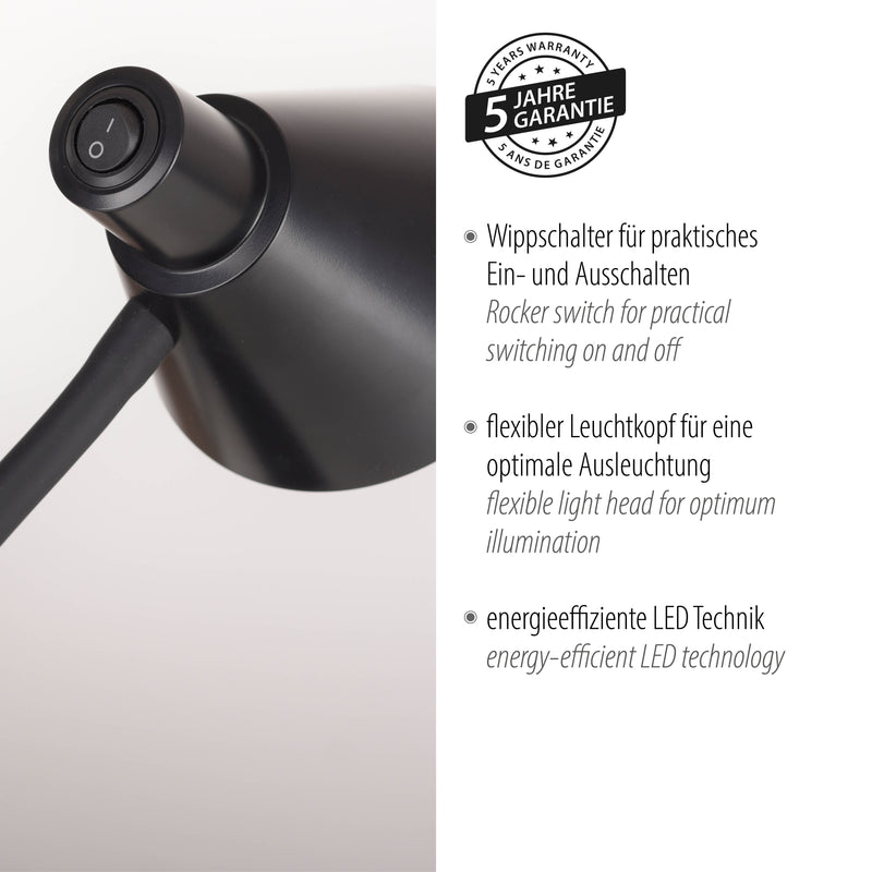 Veioza Paul Neuhaus PIXIE LED Negru