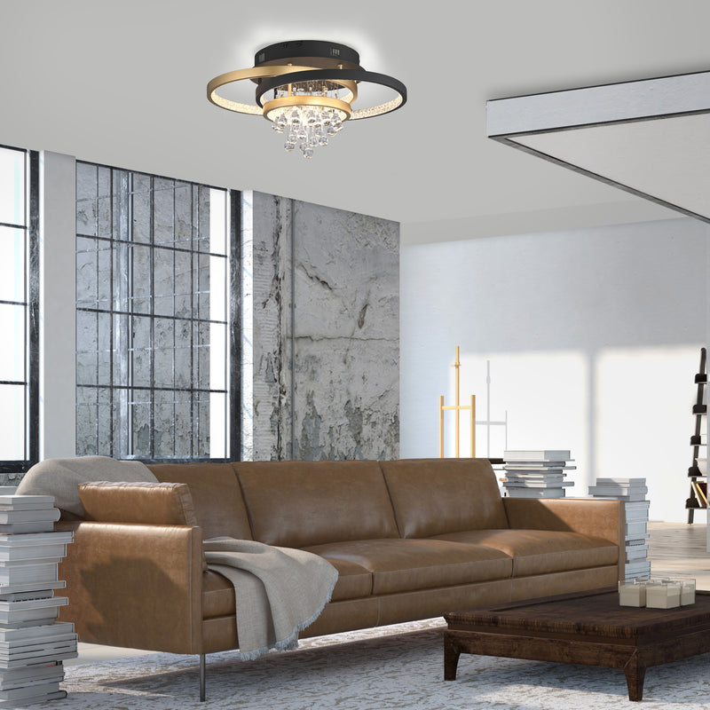 Plafoniera Paul Neuhaus ROTAZO LED Negru