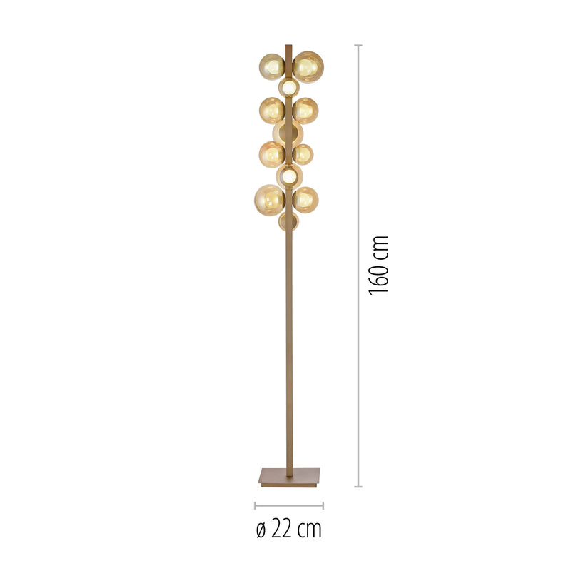 Lampadar Paul Neuhaus POPUP 12xLED Maro