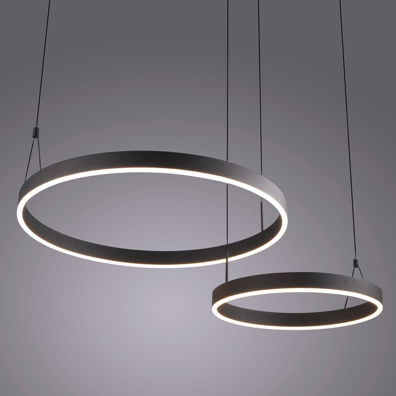 Lustra Paul Neuhaus ESKO 2xLED Negru